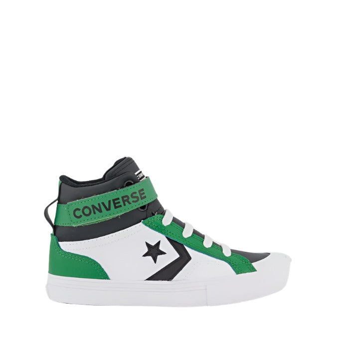 Converse Pro Blaze Strap Easy On Toddler High Top White | Converse