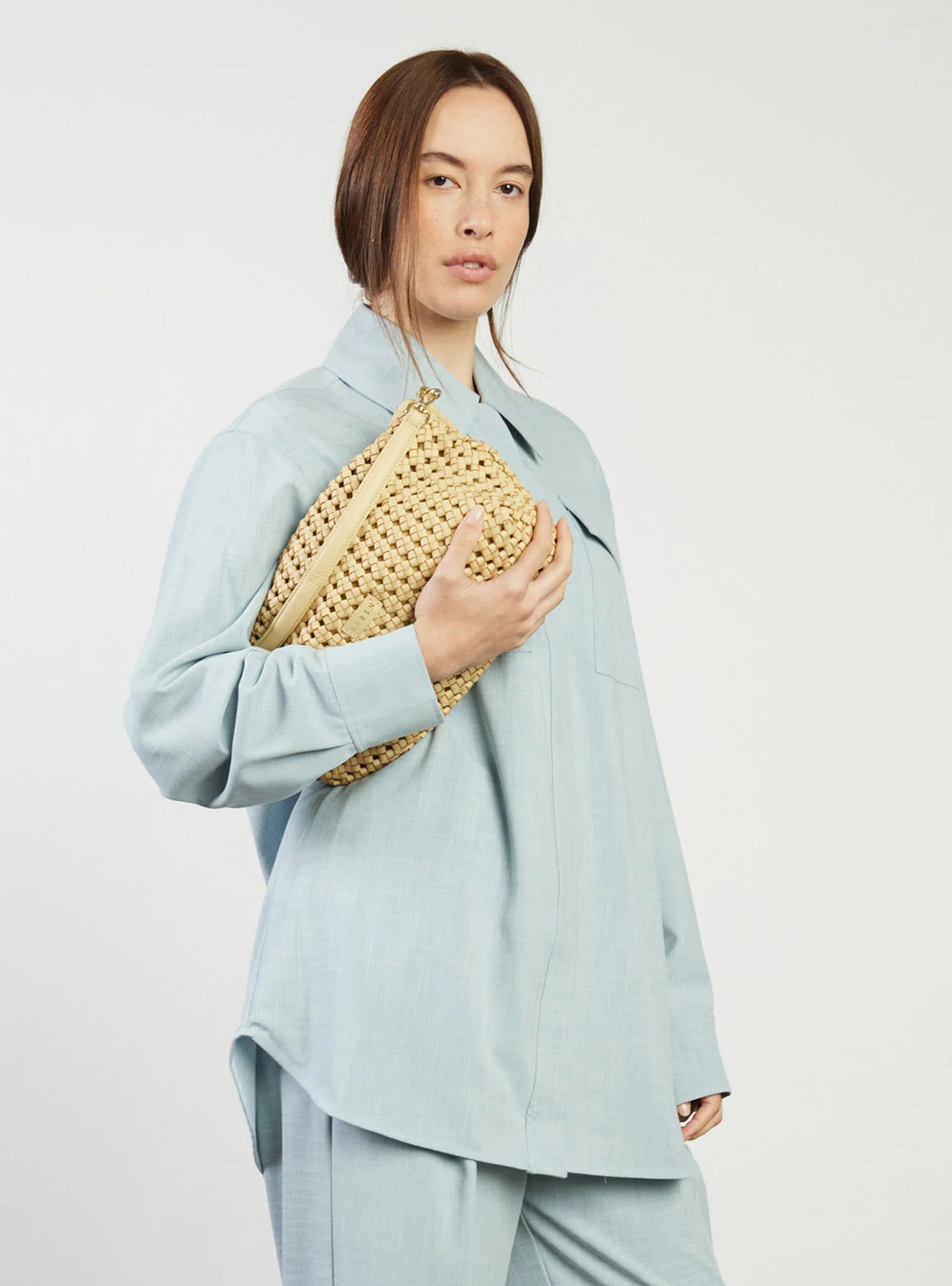 Claudia Crossbody - Raffia Braid | Saben