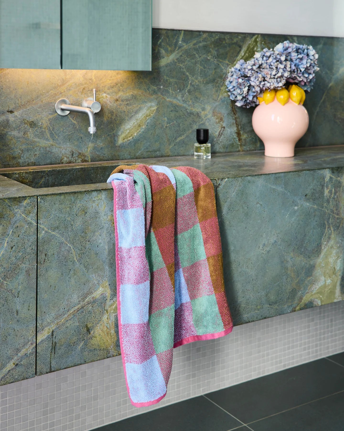 Bondi Tartan Terry Hand Towel | Kip & Co
