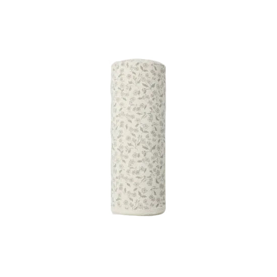 Swaddle Floret - Ivory | Quincy Mae
