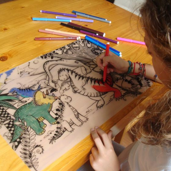 Funny Mat Large - Jurassic Age