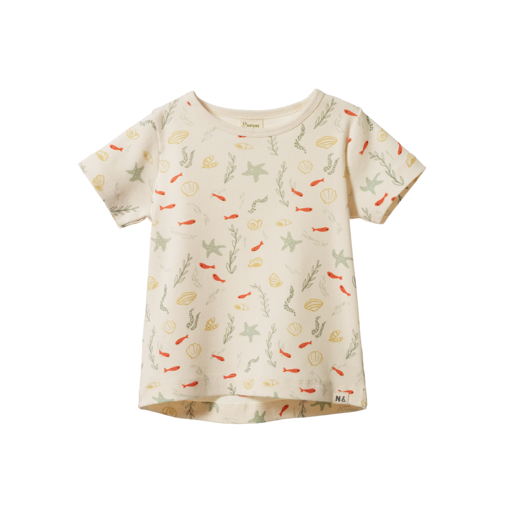 RIVER TEE - Snorkel Print | Nature Baby