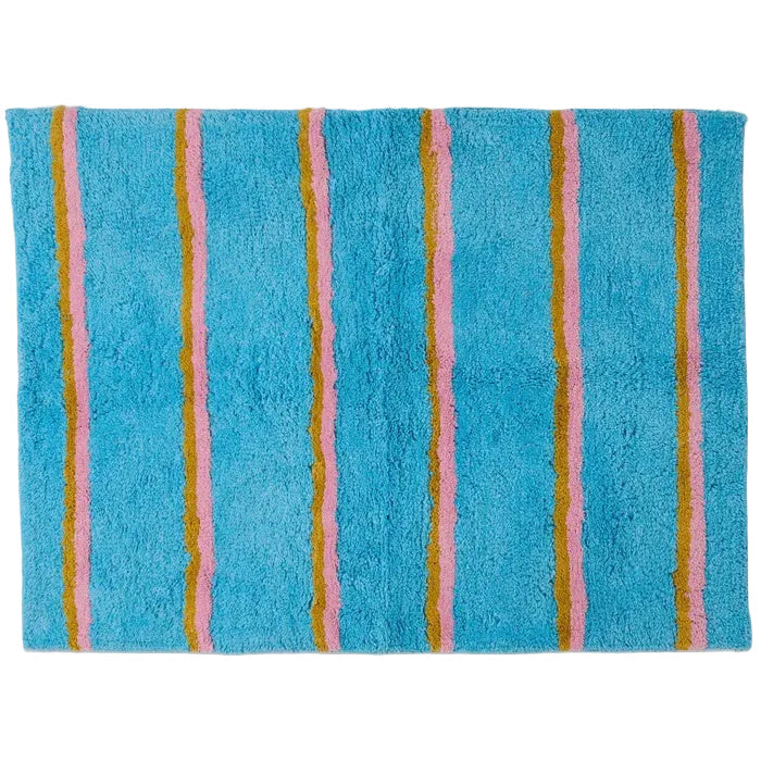 Aegean Stripe Bath Mat | Kip & Co
