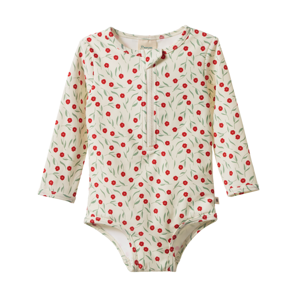 ONE PIECE BATHING SWIMSUIT - Joiette Print | Nature Baby