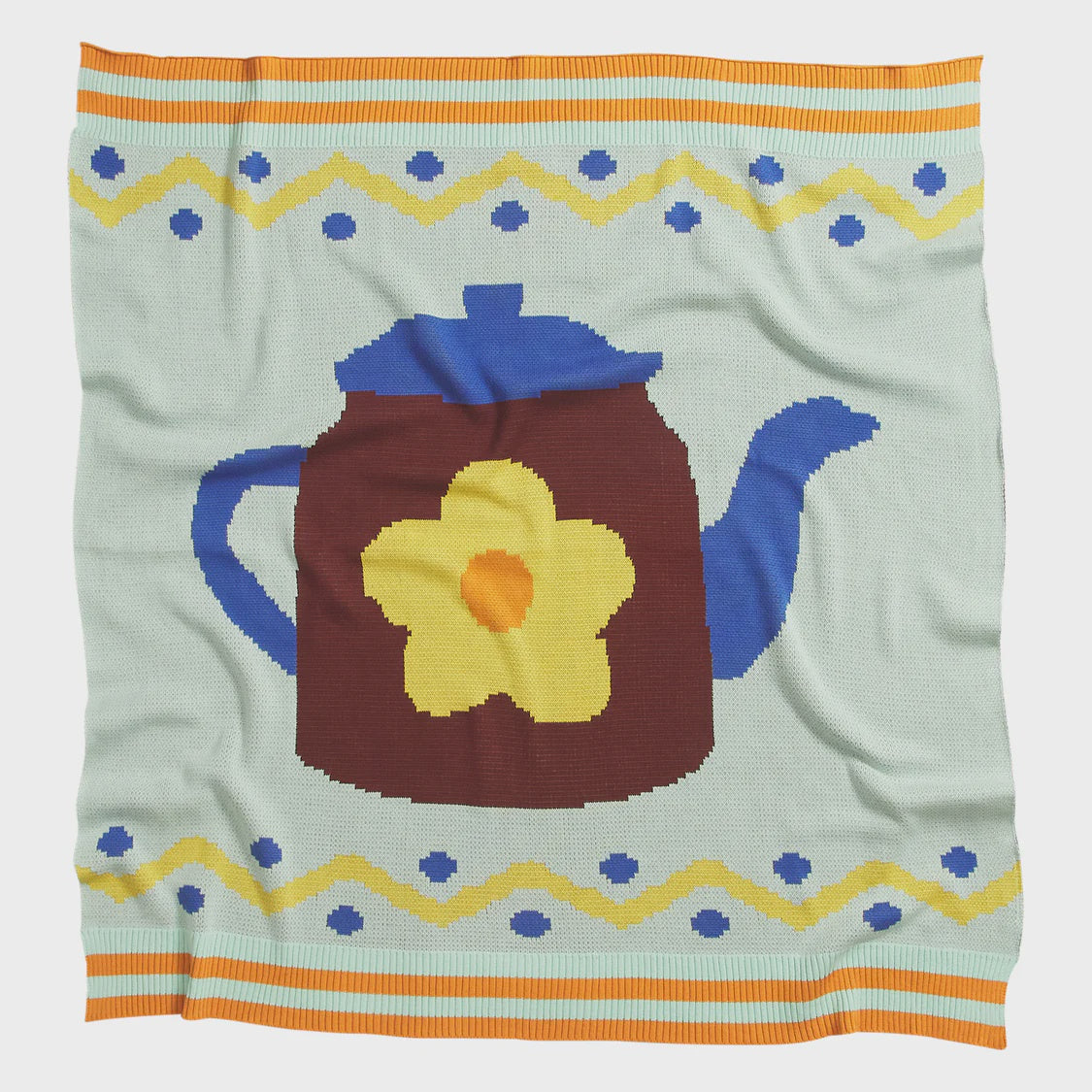Anika Baby Blanket - Cot | Sage x Clare