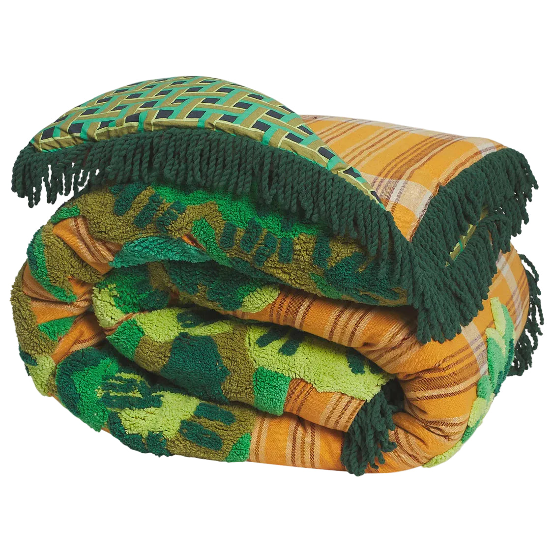 Mila Tufted Blanket | Sage x Clare