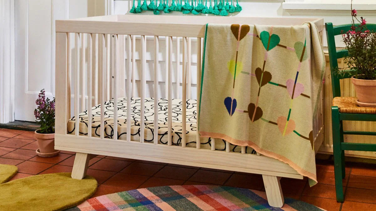 Mulen Fitted Cot Sheet | Sage x Clare