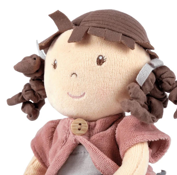 Ltd Rose Doll 32cm Organic (GOTS) | Tikiri-Bonikka