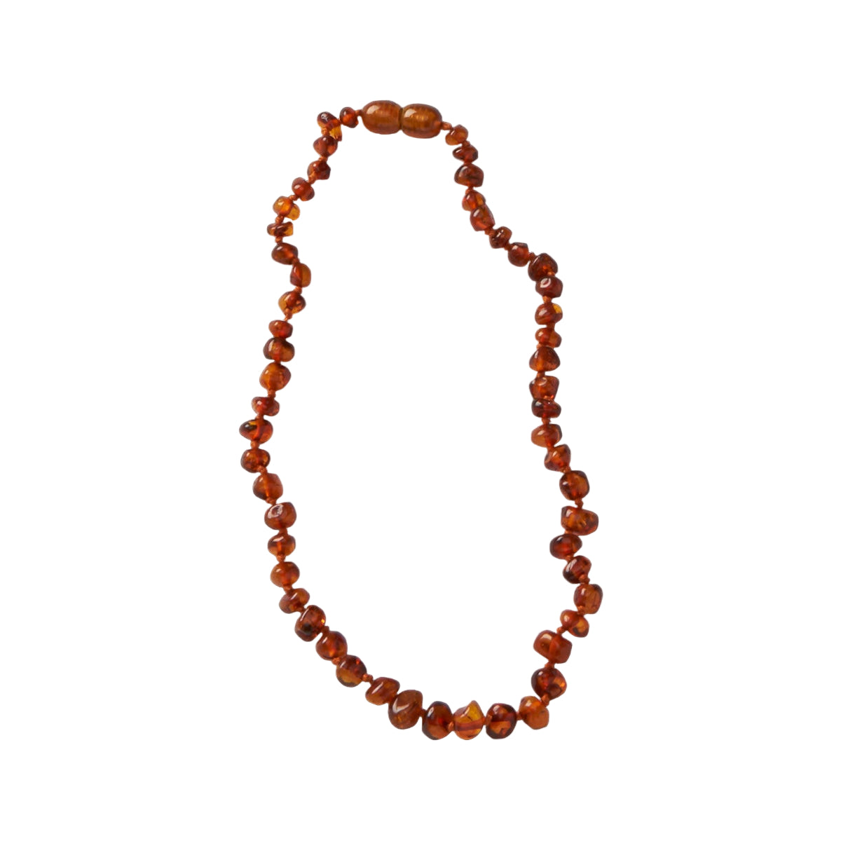 Amber Necklace | Cognac | Nature Baby