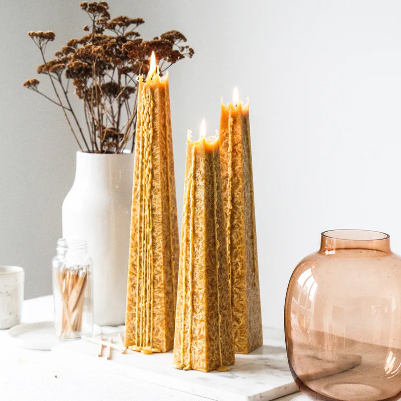 White Lily Icicle Candles | Living Light