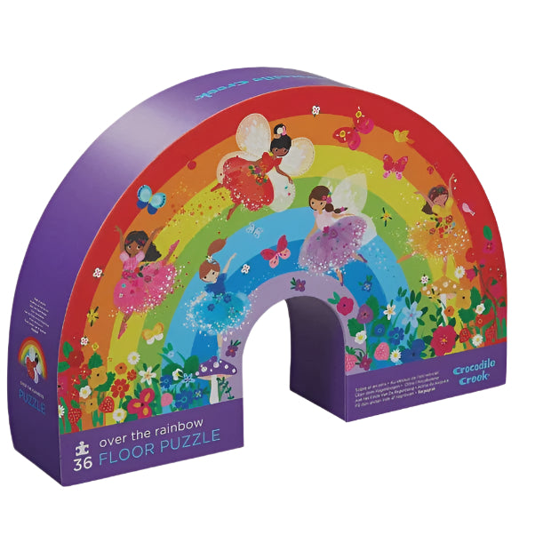 36 Piece Floor Puzzle Over the Rainbow | Crocodile Creek