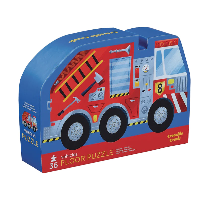 36 Piece Puzzle Fire Truck | Crocodile Creek