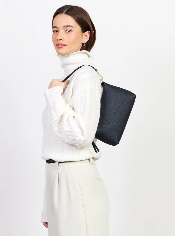 Haven Shoulder Bag - Black | Saben