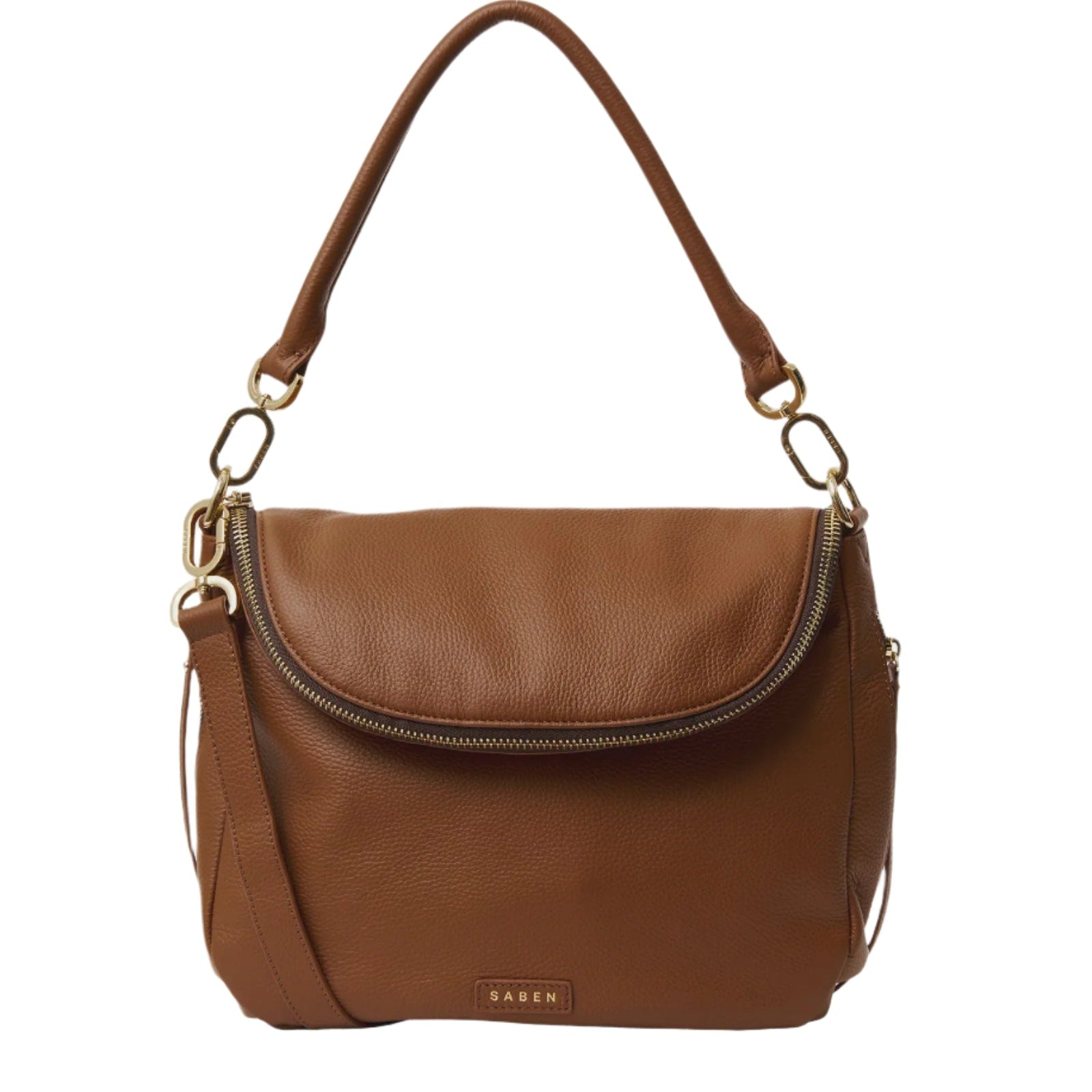 Frankie Shoulder Bag || Tan | Saben