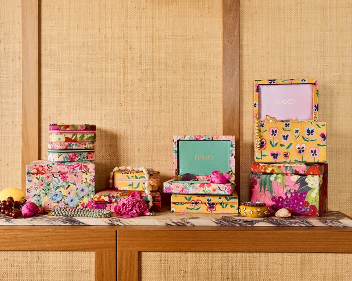 Alfresco Travel Velvet Jewellery Box | Kip & Co