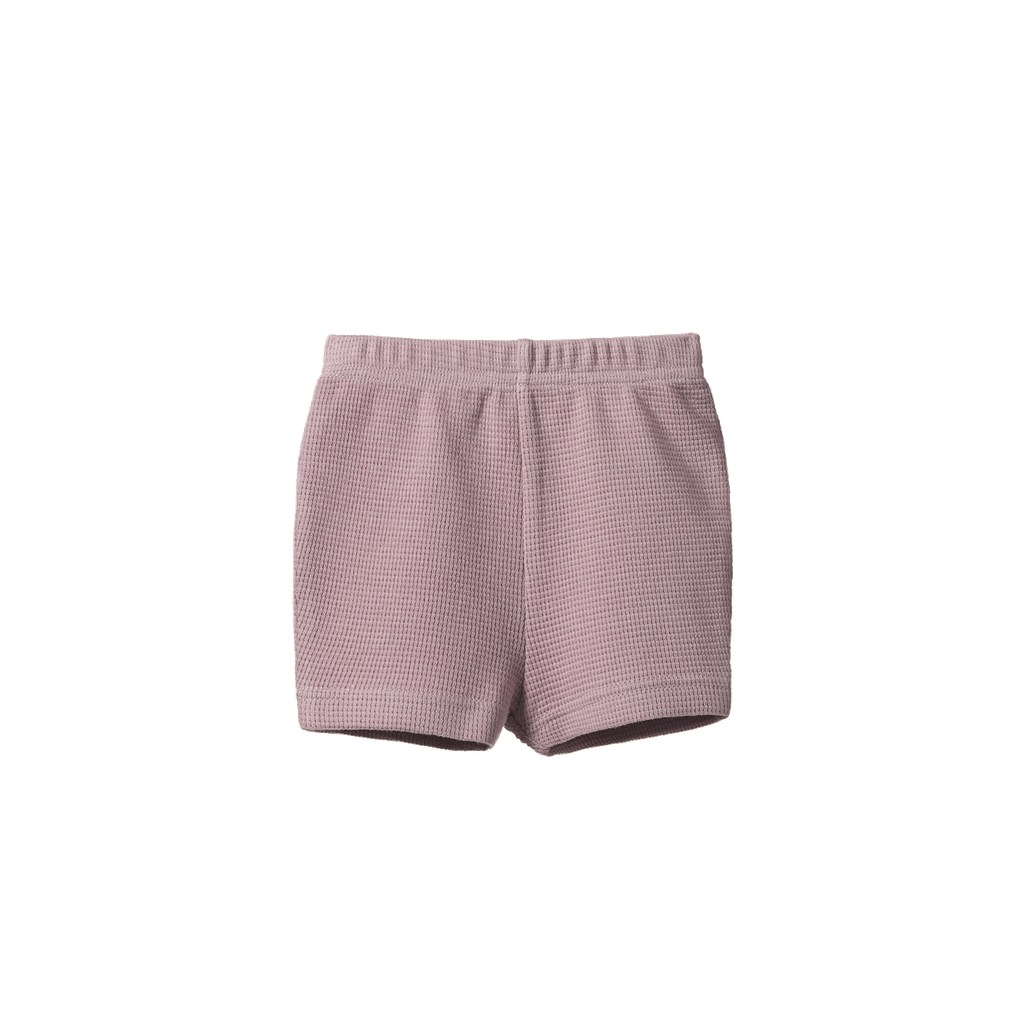 SELBY WAFFLE SHORTS - Lilac | Nature Baby
