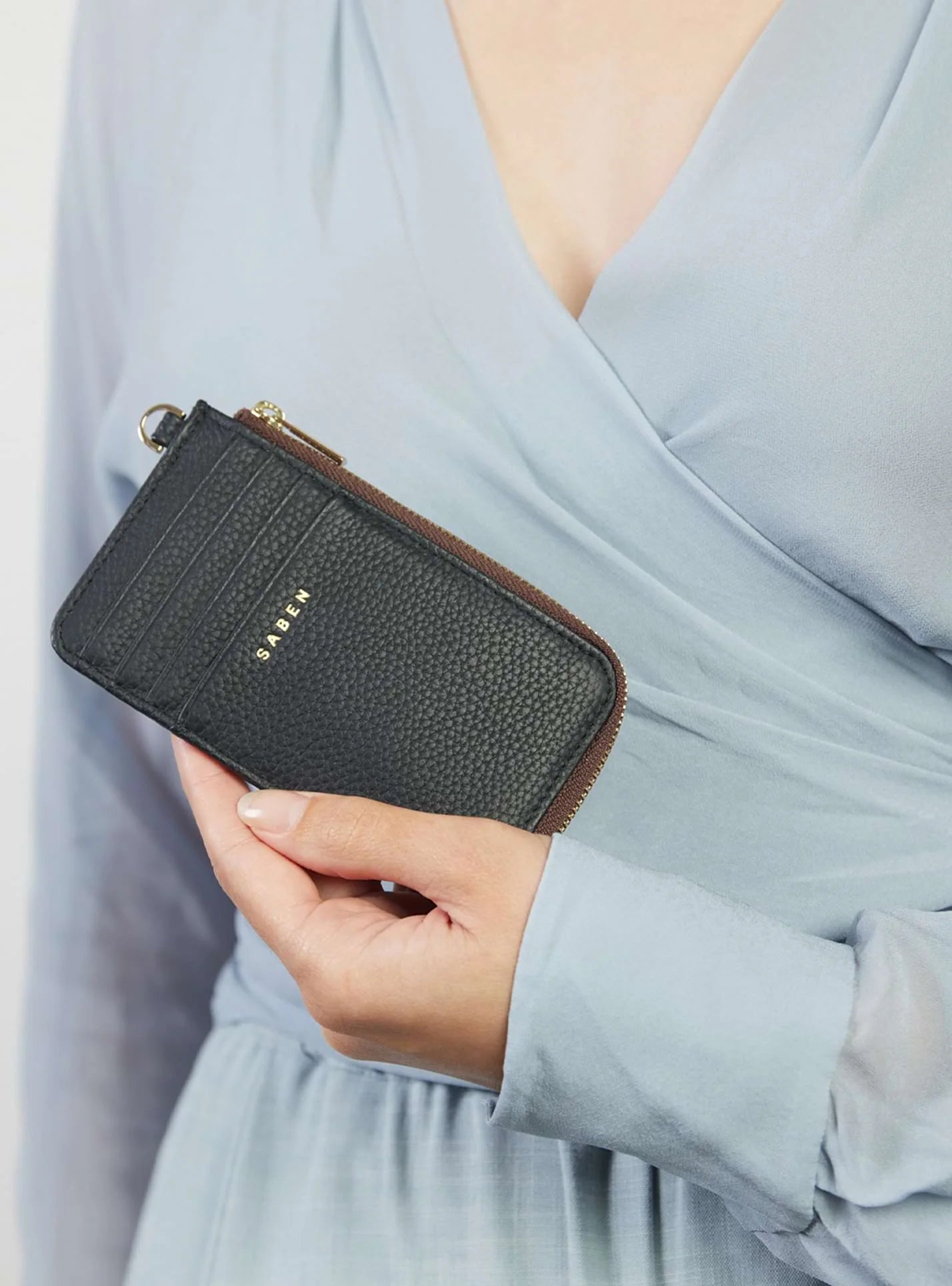 Winona Card Holder || Black | Saben