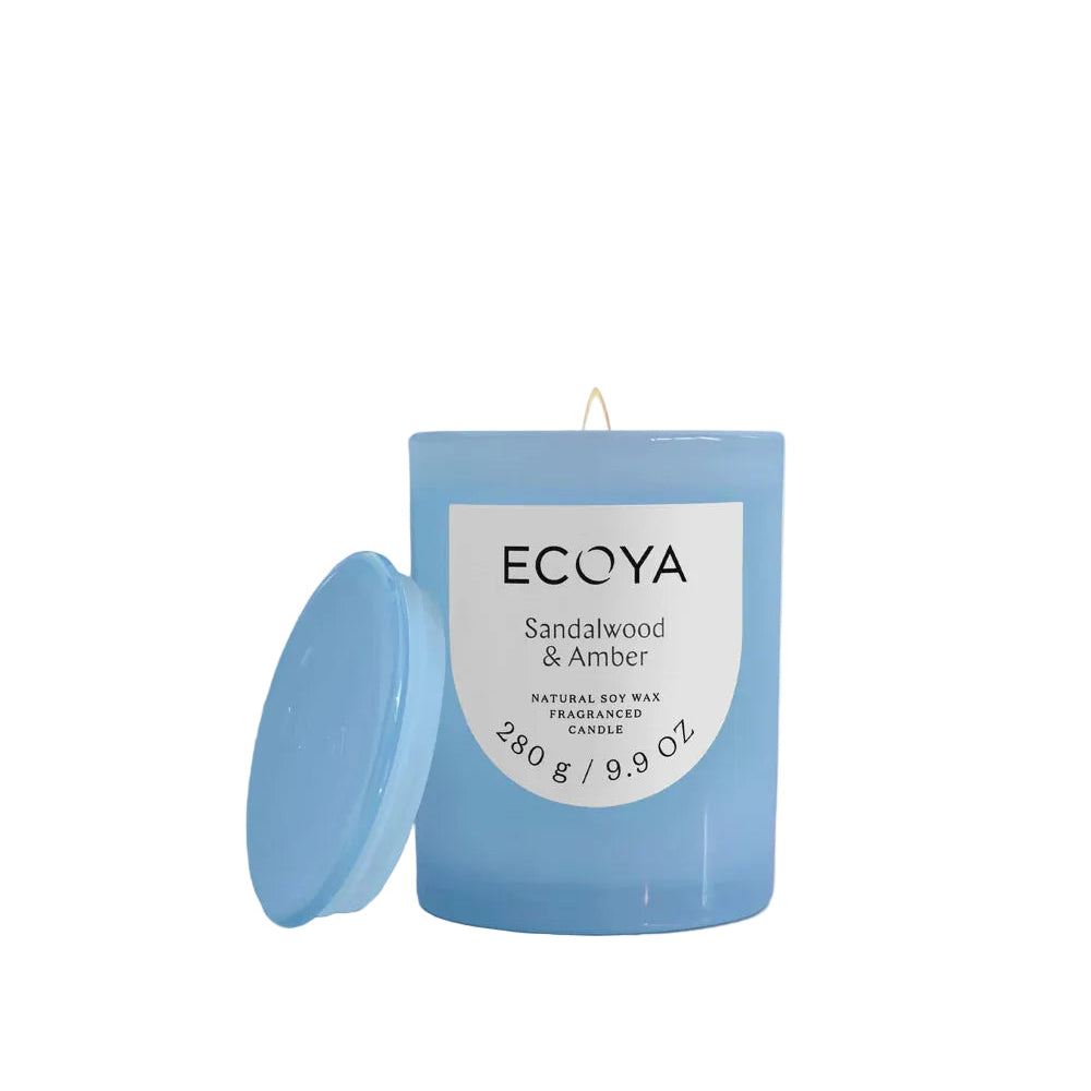 Sandalwood & Amber Metro Candle | Ecoya