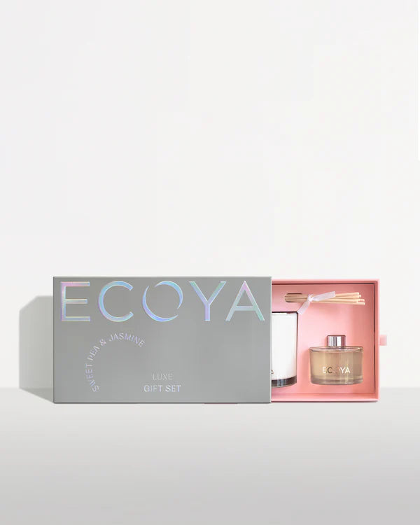 Sweet Pea & Jasmine Luxe Gift Set | Ecoya