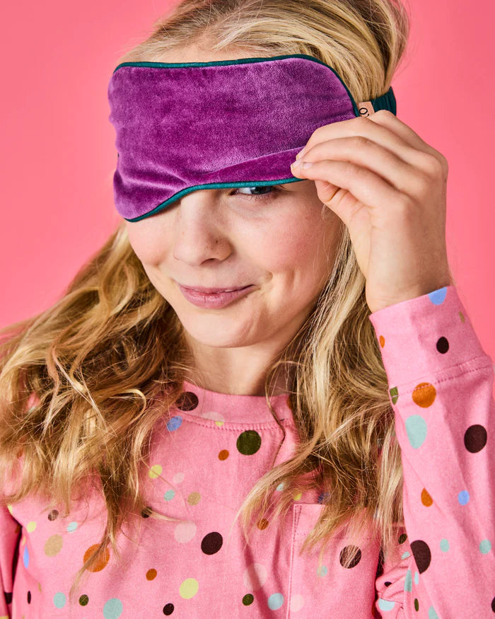 Wild Grape Velvet Eye Mask | Kip & Co