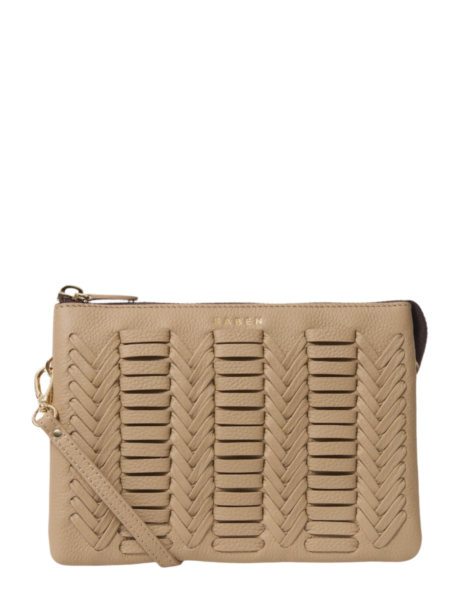 Tilly's Big Sis Crossbody Tea Chevron | Saben