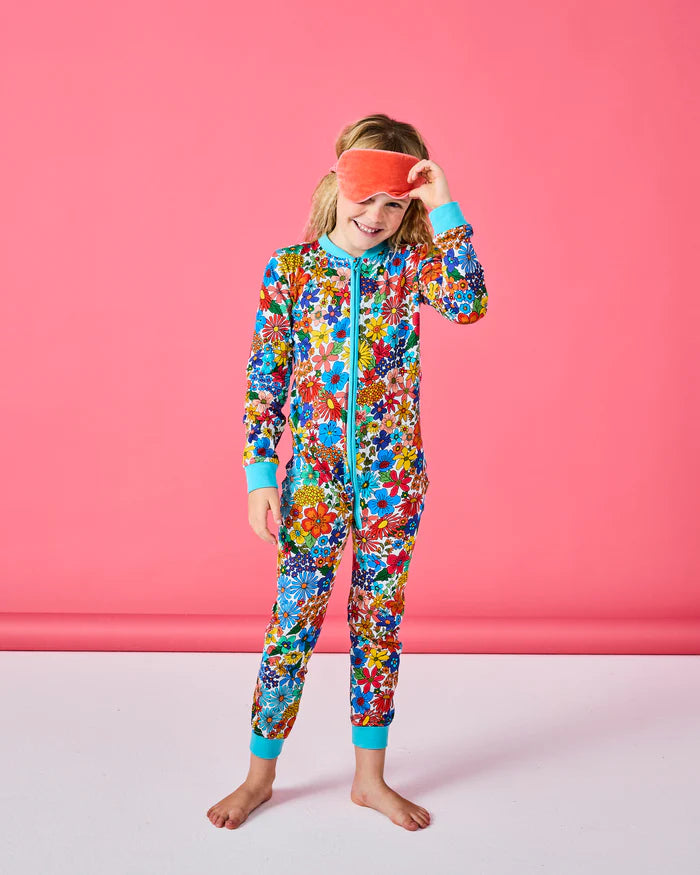 Poppy Queen Velvet Eye Mask | Kip & Co