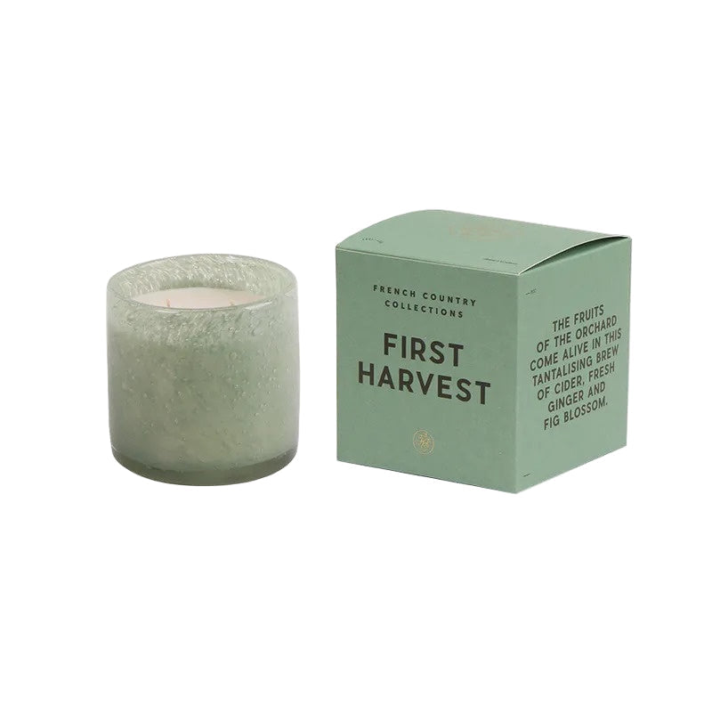 First Harvest Glass Candle | French Country