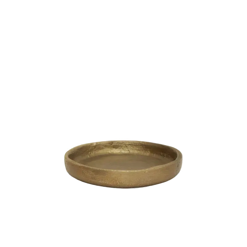 Handforged Brass Plate - Small | French Country