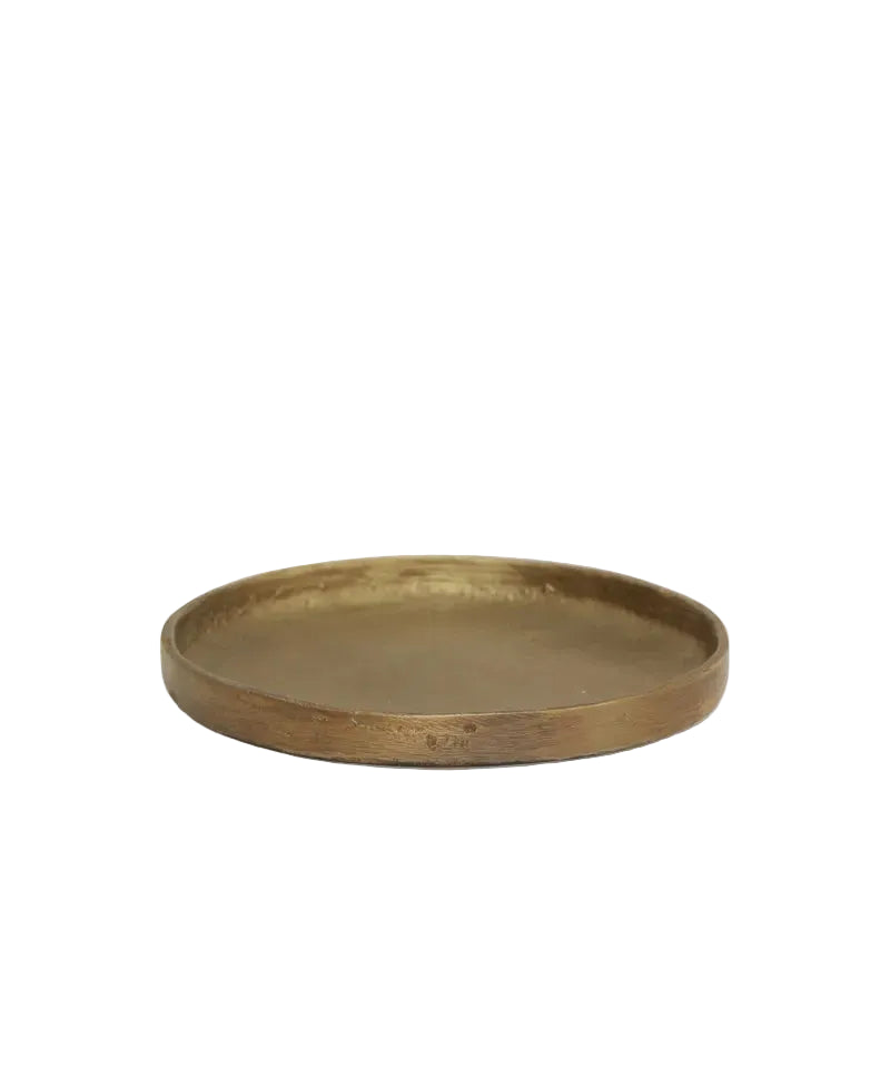 Handforged Brass Plate - Medium | French Country