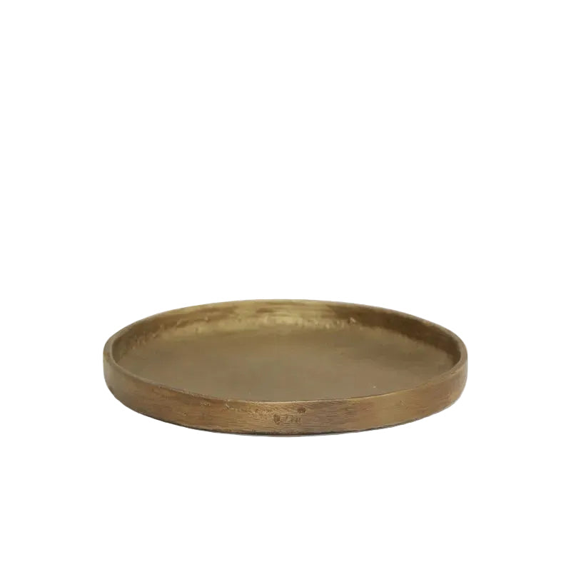 Handforged Brass Plate - Medium | French Country