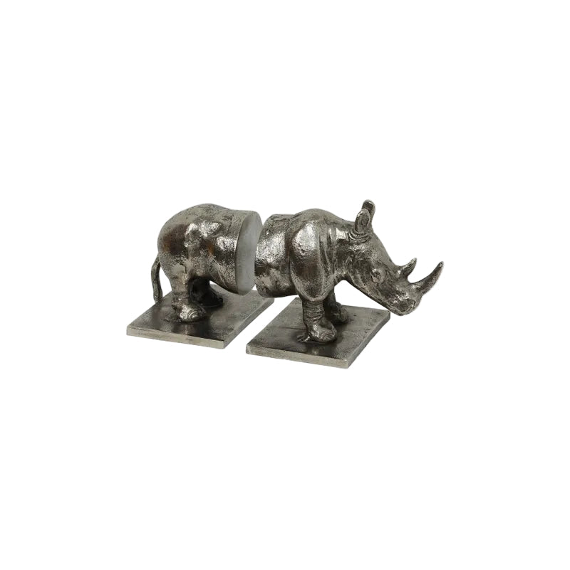 Rhino Bookends | French Country