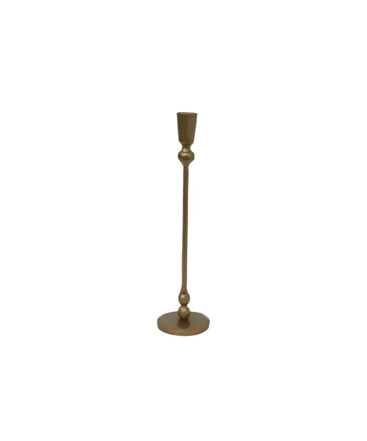 Eddie Gold Candleholder Large | French Country