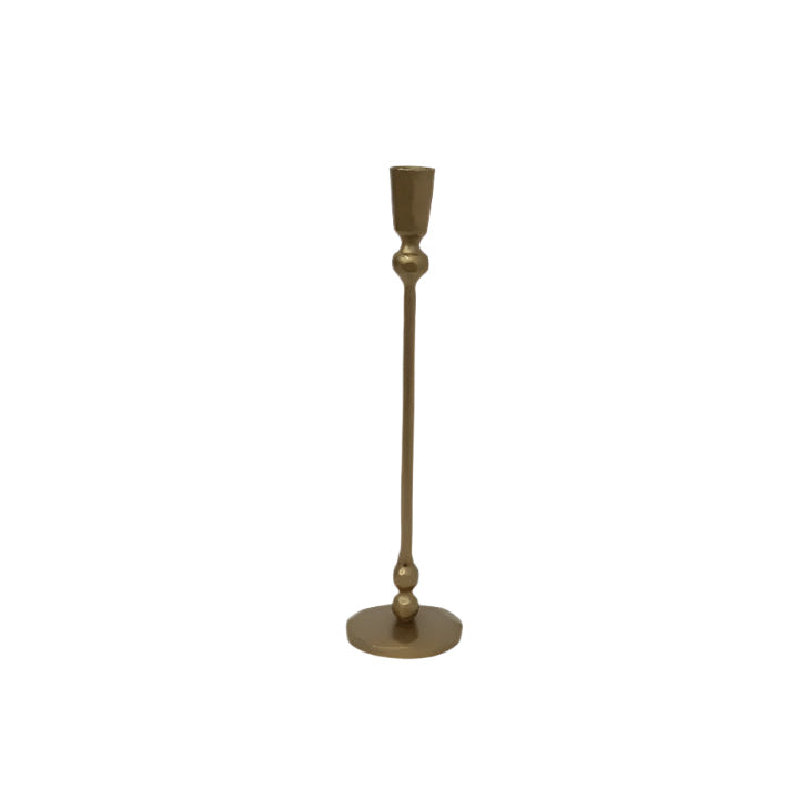 Eddie Gold Candleholder Medium | French Country