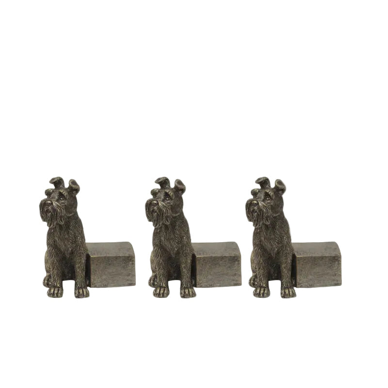 Scottie Dog Pot Stand - Small (3PC) | French Country