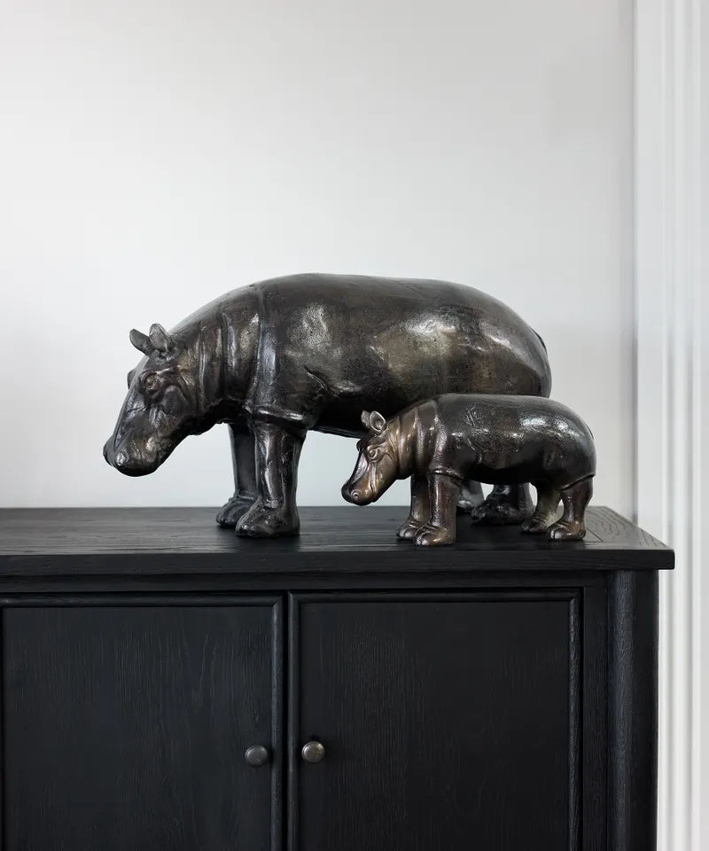 Hippopotamus Oxy Black - Large | French Country