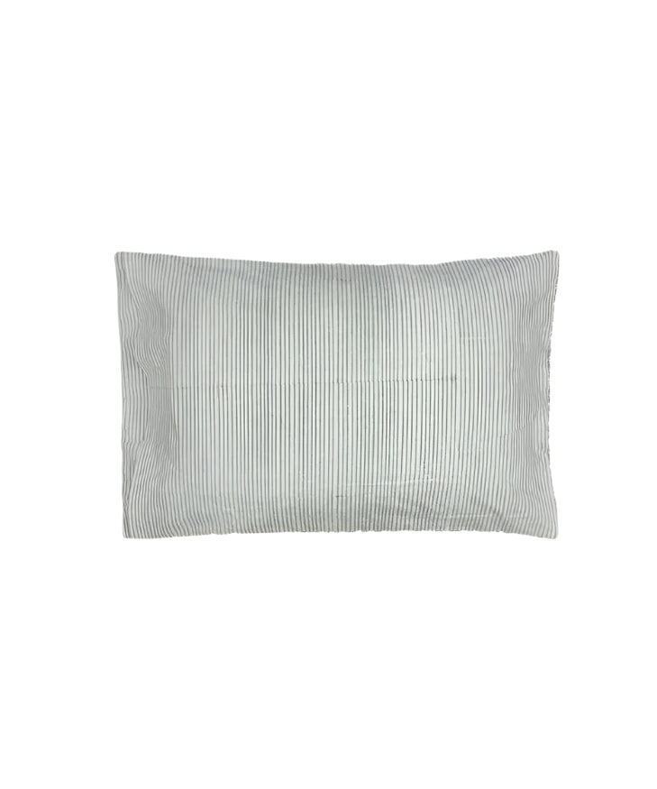 Athena Handblock Blue Pillow Covers (2PC) | French Country
