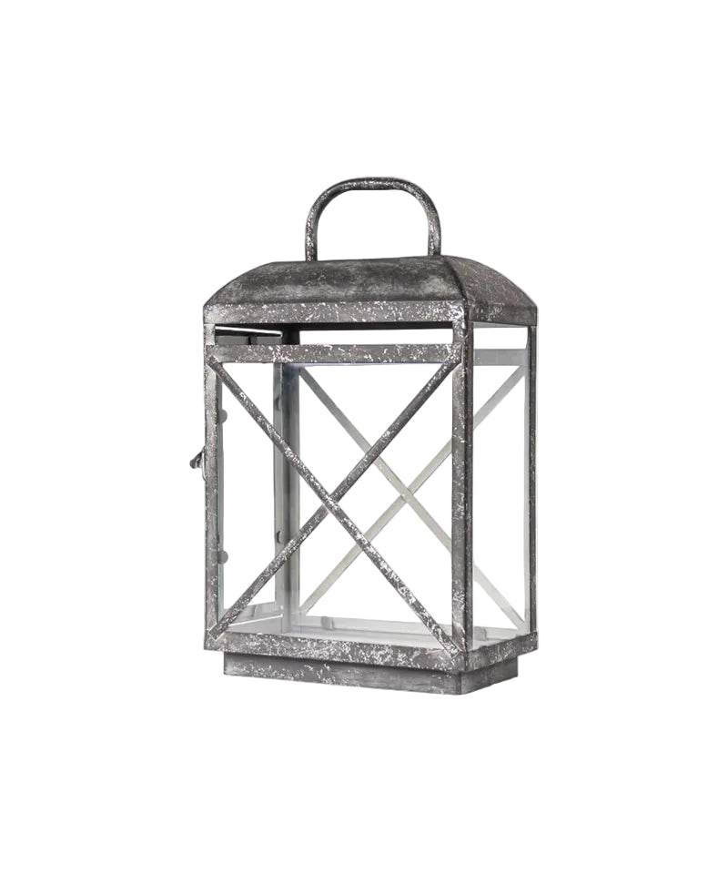 Jardin Lantern - Aged Grey - Small | French Country