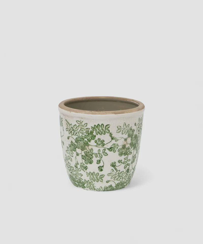 Botanical Herb Pot - Large | French Country
