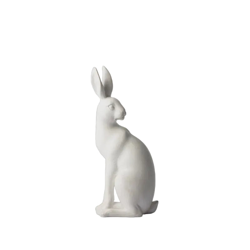 Harold the Hare Turning - Small - White | French Country