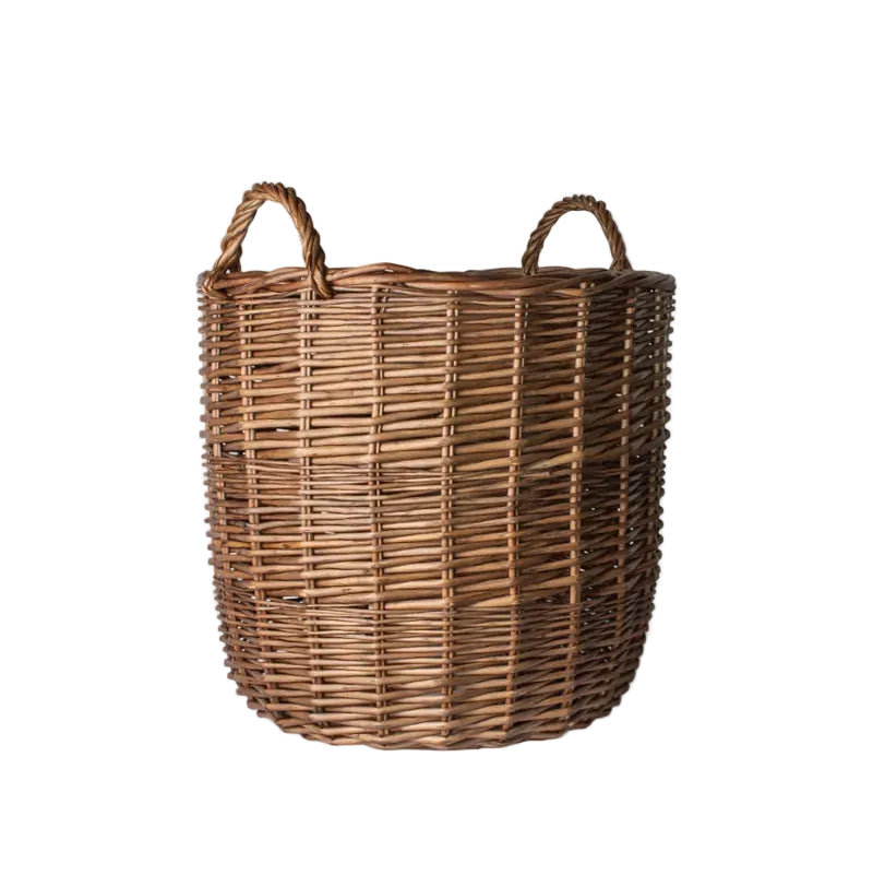 Riviera Woven Round Basket - Large | French Country