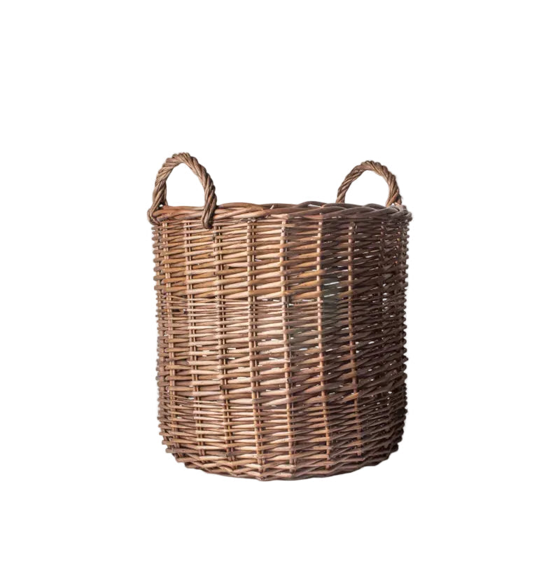 Riviera Woven Round Basket - Medium | French Country