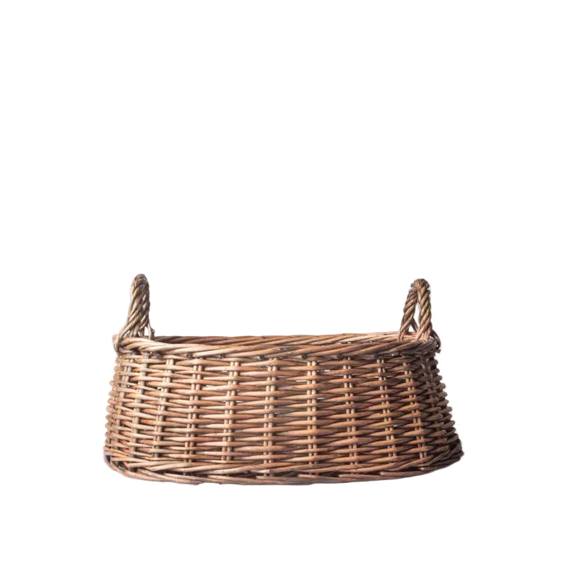 Riviera Woven Low Basket - Large | French Country