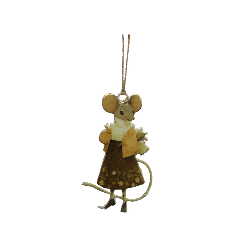 Beatrice Ochre Hanging Mouse | French Country