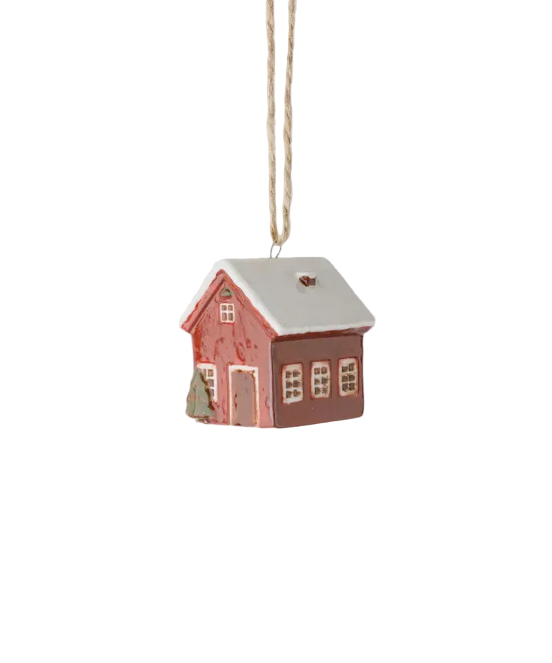 Hanging Mini Bungalow - Red | French Country