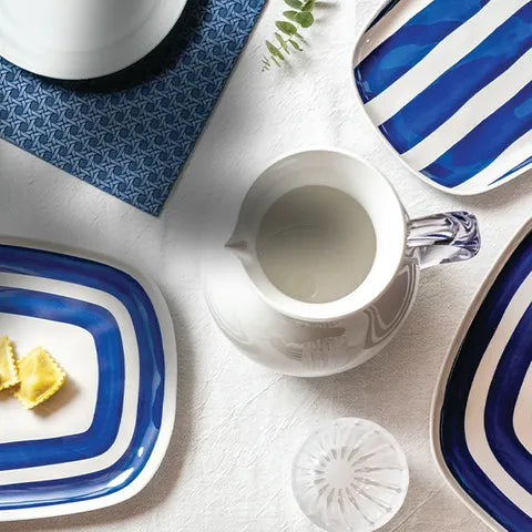 Riviera Rectangle Tray - Medium - Med Blue | Guzzini
