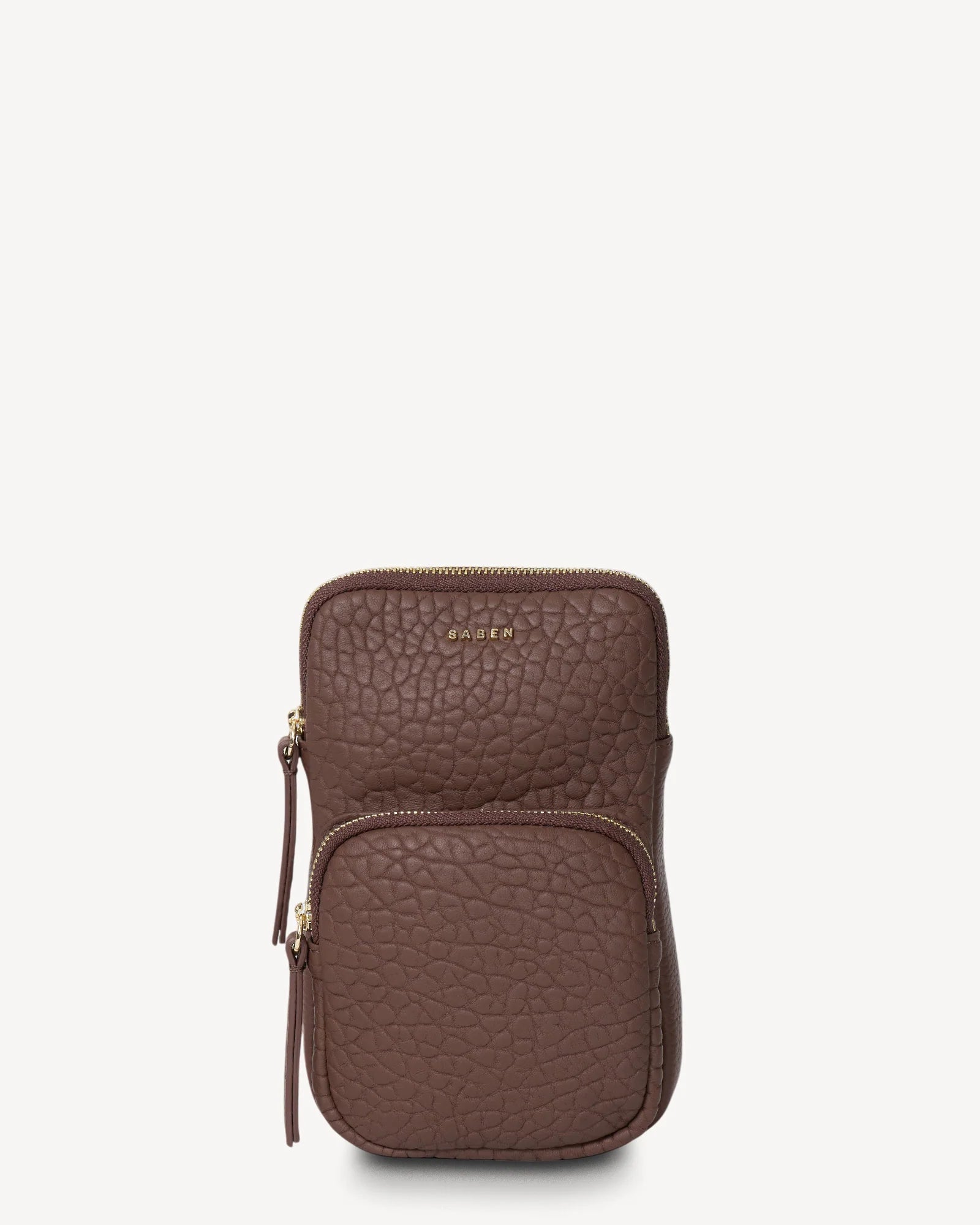 Nikko Pocket Phone Sling Umber Bubble | Saben