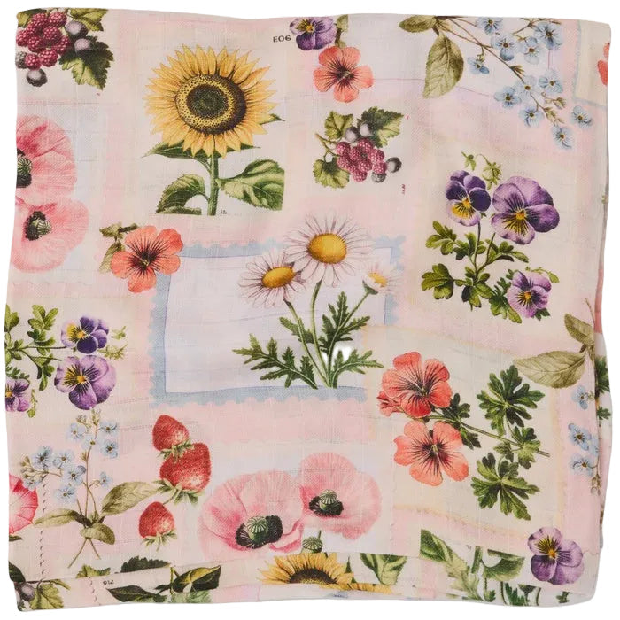 Sweet Life Bamboo Swaddle | Kip & Co