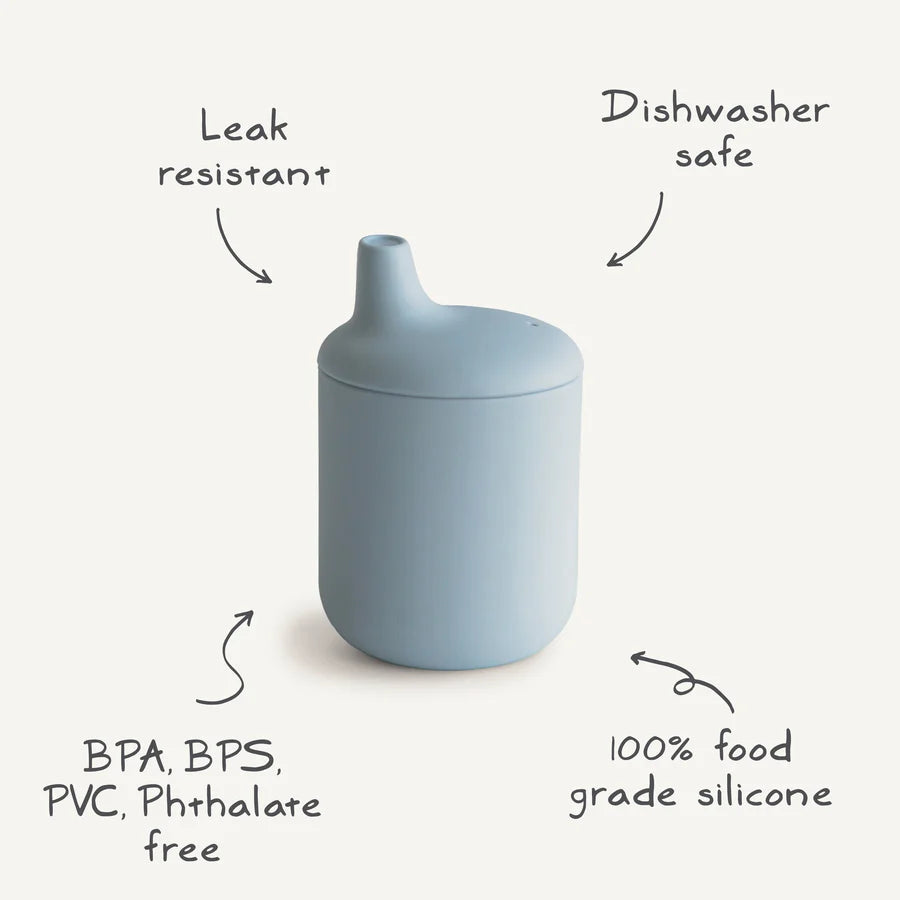 Silicone Sippy Cup - Natural | Mushie