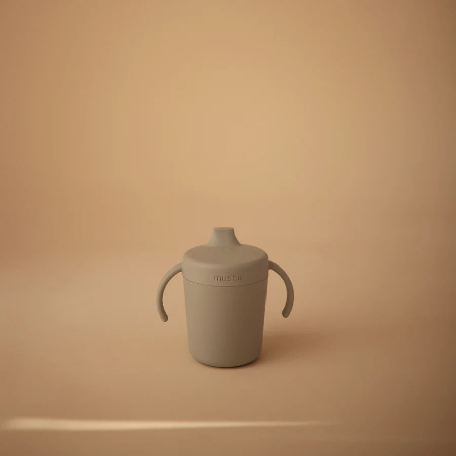 Trainer Sippy Cup with Handle - Sage | Mushie