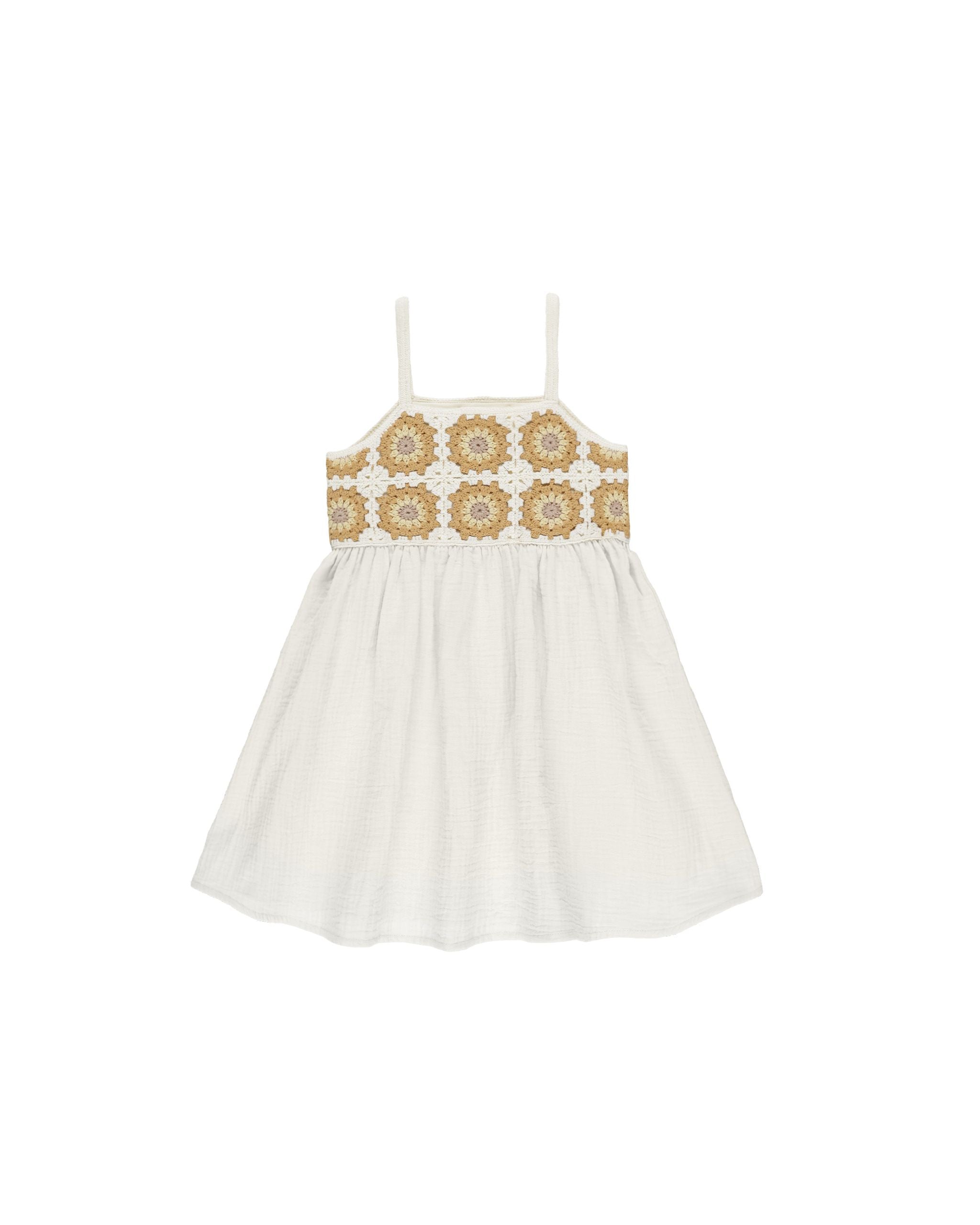 Crochet Sun Dress || Marigold Daisy | Rylee + Cru